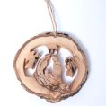 Olive Wood Nativity Ornament (2)