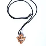 Olive Wood Peace Dove Charm