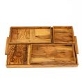 Olive Wood Tray and Serving Set-AI001 (2)