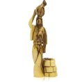 Olive Wood Woman Figure