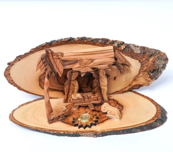 Olive wood Nativity Scene Olive wood Nativity Scene