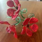 Palestinian Anemone Glass Flower