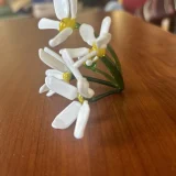 Palestinian Chrysanthemum Glass Flower
