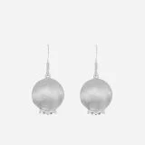 Pomegranate Sterling Silver Earrings