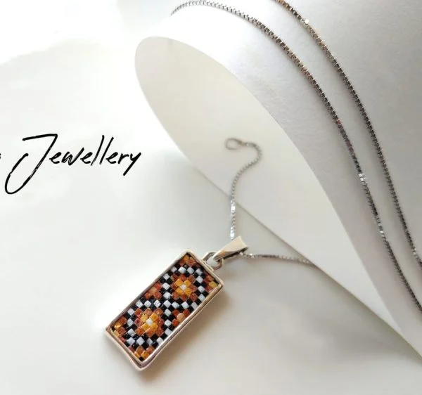 Mosaic Rainbow Pendant