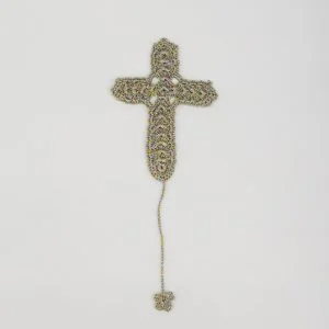 Cross Crochet Bookmark