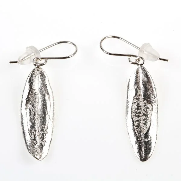 Silver Olive Leaf Earring (7)