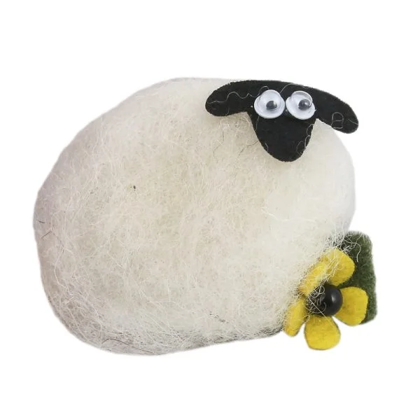 Single Wool Felt Sheep Magnet (2) Single Wool Felt Sheep Magnet (2)