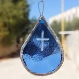 Stained Glass Baptismal Droplets