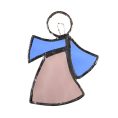 Stained Glass Christmas Angel (2)