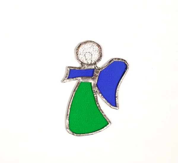 Stained Glass Spring Angel (4)