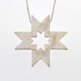 Star Cross Sterling Silver Pendant (1)