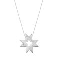 Star Cross Sterling Silver Pendant (2)