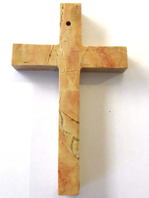 Stone Cross Wall Décor (1)