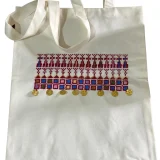 "Tote Bag" with Palestinian Embroidery