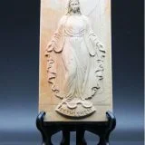 Virgin Mary Stone Stand