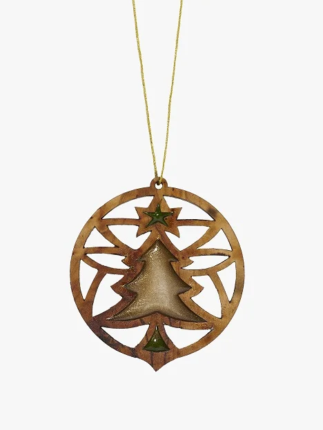 Wooden Tree Ornament Wooden Tree Ornament