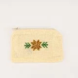Beaded Embroidery Star of Bethlehem Purse