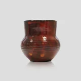Red Ceramic Vase