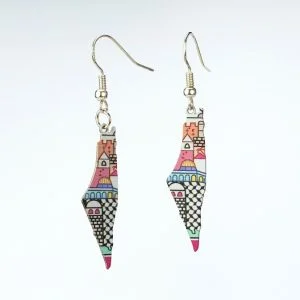 Palestinian Map Earrings