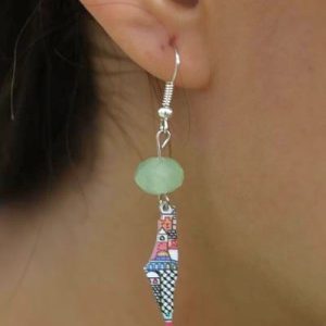 Palestinian Map Earring