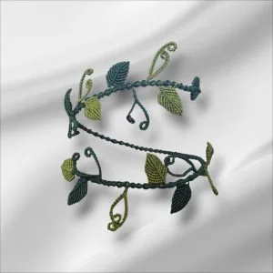 Laurel wreath accessory "Pay Leaf Thread"