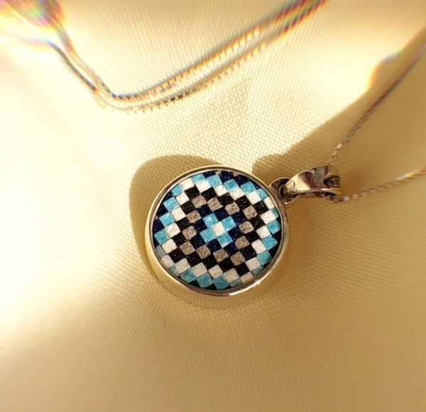 Cecile Mosaic Pendant