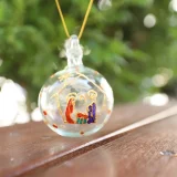 Christmas glass ball
