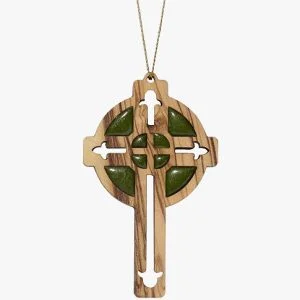 cross and dove stand