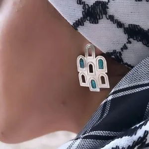 Palestinian Doors Earring