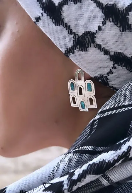 doors-earring.jpg Palestinian Doors Earring