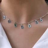 Silver Doors Necklace