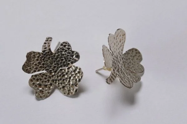 Silver Flower Earring
