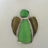 Easter Recycled Glass Angel