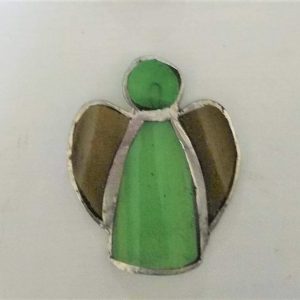 Easter Recycled Glass Angel