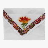 Embroidery Chiffon Scarf