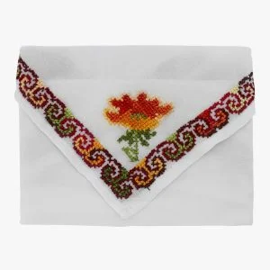 Embroidery Chiffon Scarf