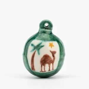 Handcrafted Christmas Ball Ornament