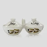 Olive Plate "Zeit & Zaatar"