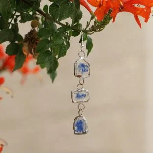 Glass Earring -This is My Home