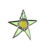 Glass Star Ornament