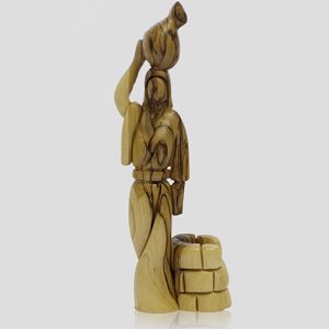 Olive Wood Woman Figure