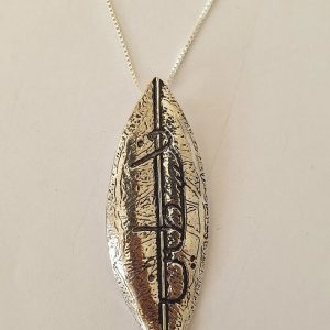 Palestine Olive Leaf Pendant