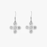 Circle Cross Earring