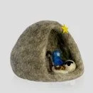 Small Wool Felt "Nativity Cave"