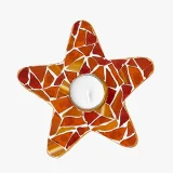 Mosaic Star "Candle Holder"