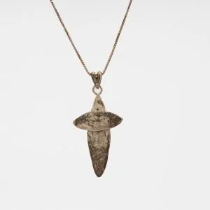 Olive Leaf Cross Pendant