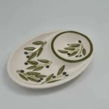 Divided Ceramic Plate