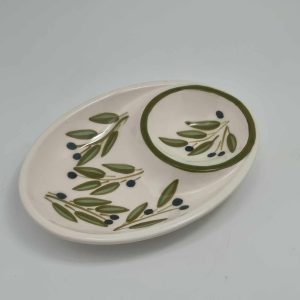 Divided Ceramic Plate