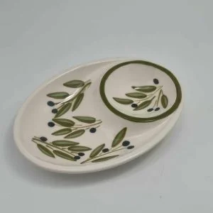 Divided Ceramic Plate